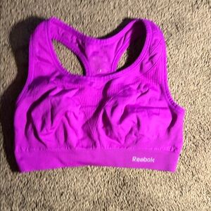 Reebok Vivid Purple Activewear Top